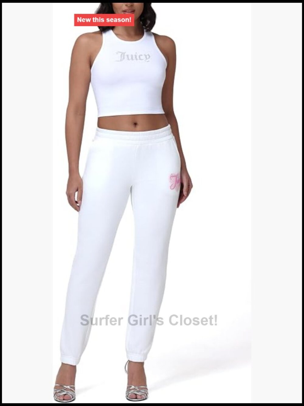 Cropped Racerback Tank Top Cotton Spandex Sleeveless
